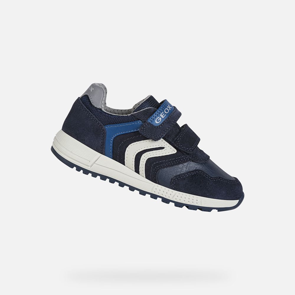 Geox Sneakers Navy Alben - Geox Boys Shoes - QVICSW501